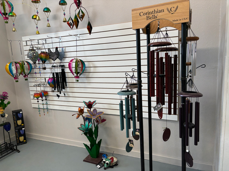 Wind Chimes at Adams Gardens in Nampa, Idaho